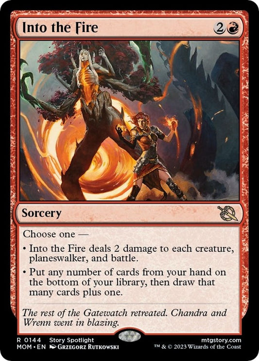 Image for Into the Fire (144) (March of the Machine) - Magic: The Gathering