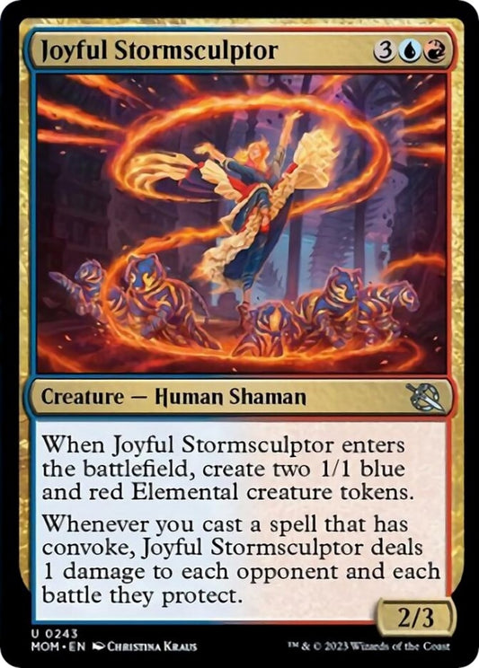 Joyful Stormsculptor (243) (March of the Machine)