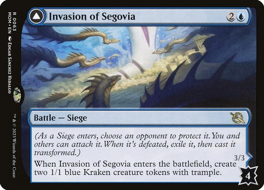Image for Invasion of Segovia (63) (March of the Machine) - Magic: The Gathering