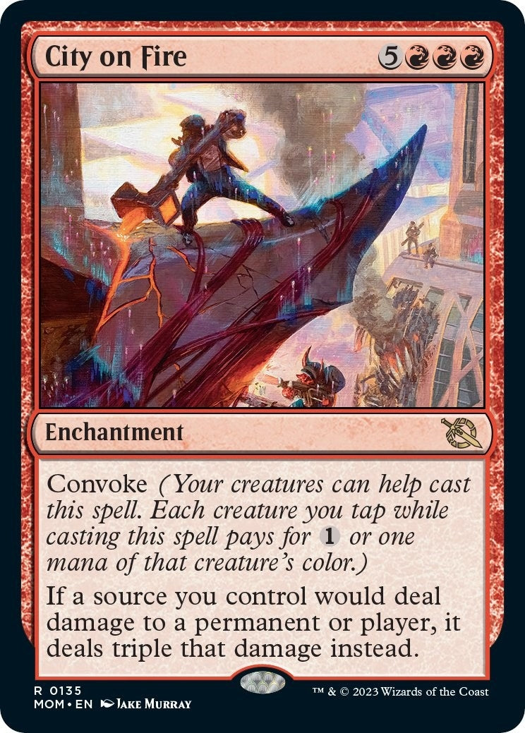 City on Fire (135) (March of the Machine)