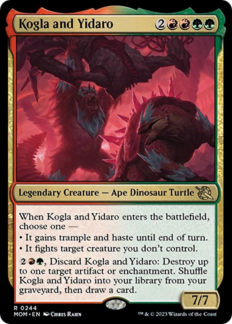 Image for Kogla and Yidaro (244) (March of the Machine) - Magic: The Gathering