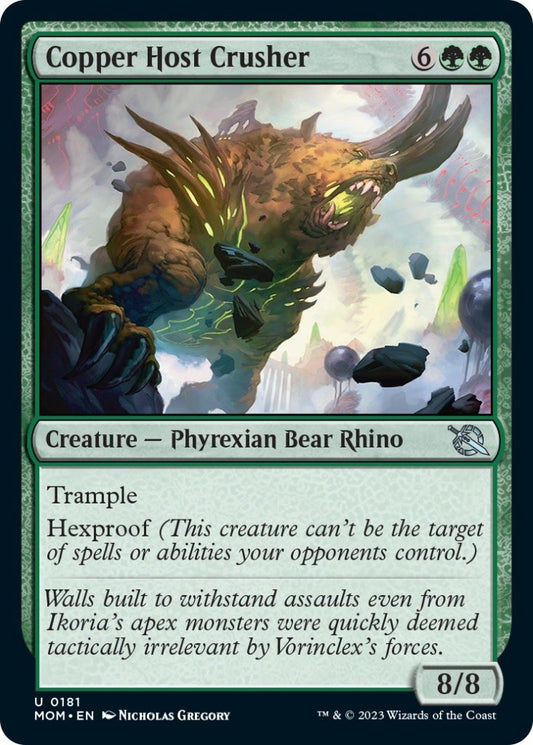 Image for Copper Host Crusher (181) (March of the Machine) - Magic: The Gathering