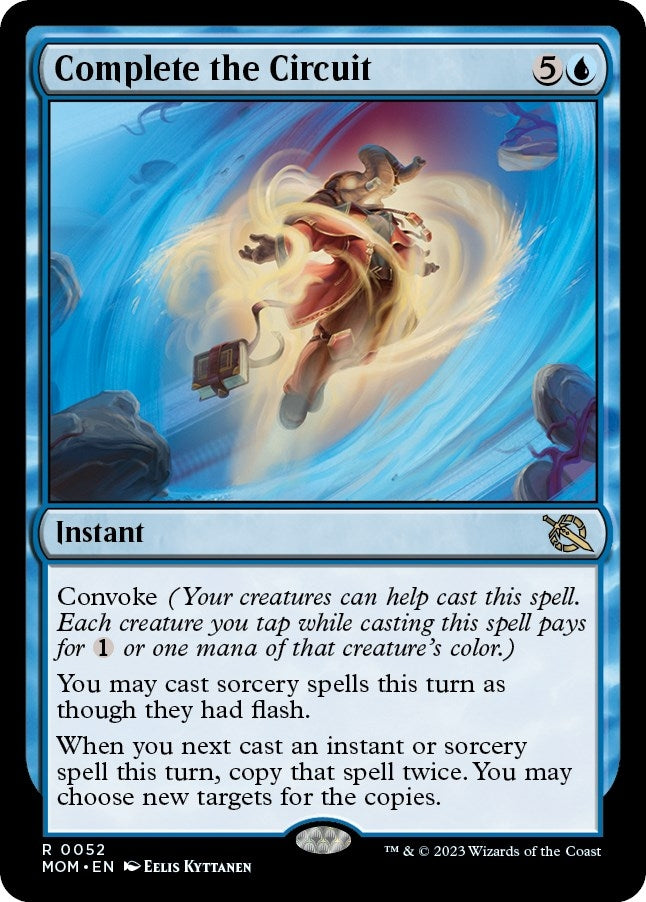 Image for Complete the Circuit (52) (March of the Machine) - Magic: The Gathering