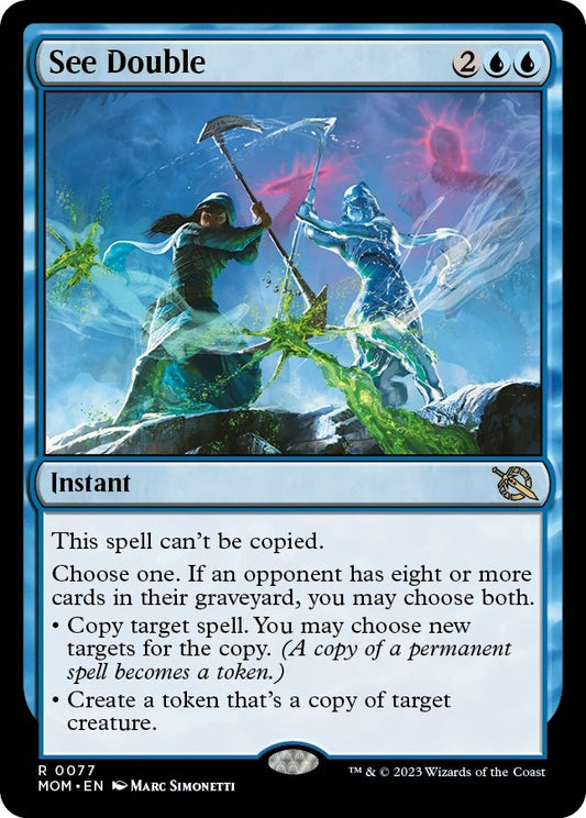 Image for See Double (77) (March of the Machine) - Magic: The Gathering