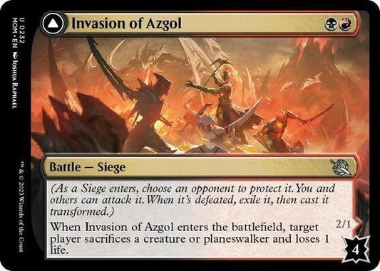 Image for Invasion of Azgol (232) (March of the Machine) - Magic: The Gathering