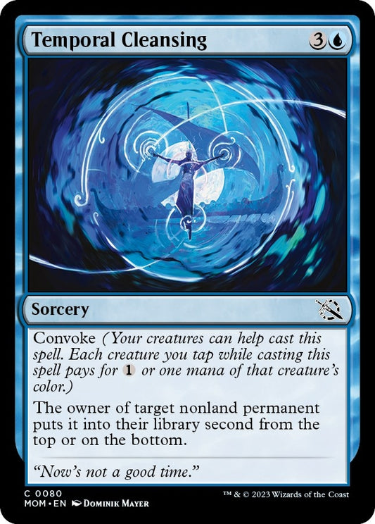 Image for Temporal Cleansing (80) (March of the Machine) - Magic: The Gathering