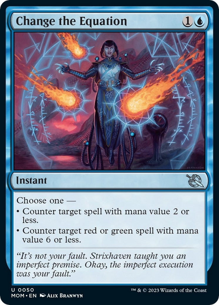 Image for Change the Equation (50) (March of the Machine) - Magic: The Gathering
