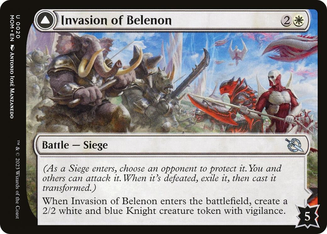Invasion of Belenon (20) (March of the Machine)