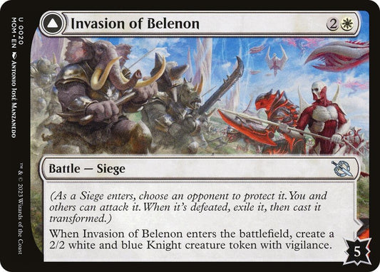 Invasion of Belenon (20) (March of the Machine)