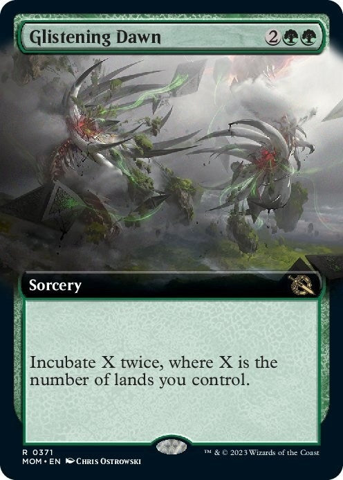 Image for Glistening Dawn (Extended Art) (371) (March of the Machine) - Magic: The Gathering