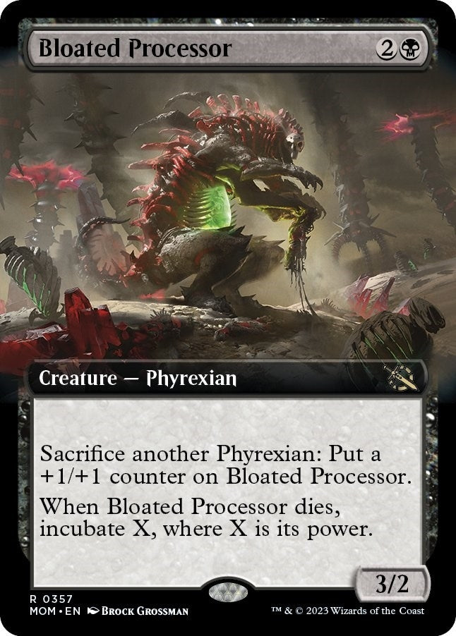 Bloated Processor (Extended Art) (357) (March of the Machine)