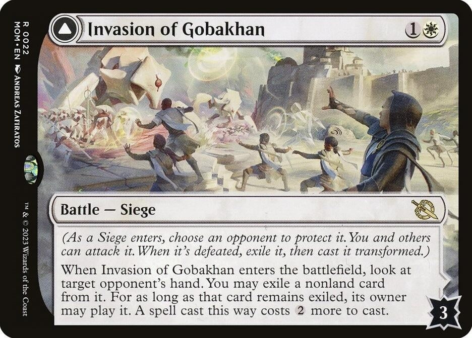 Image for Invasion of Gobakhan (22) (March of the Machine) - Magic: The Gathering