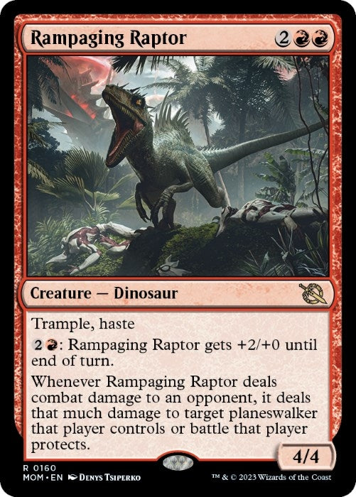 Rampaging Raptor (160) (March of the Machine)