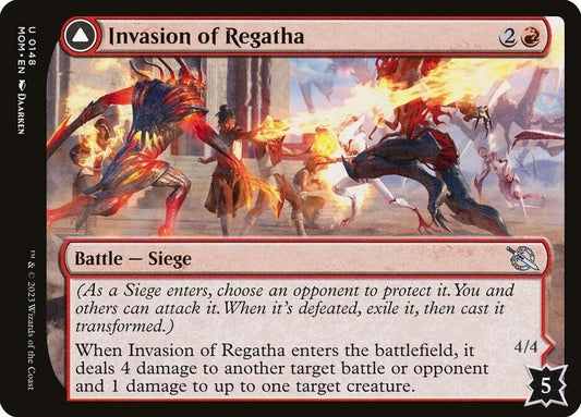 Image for Invasion of Regatha (148) (March of the Machine) - Magic: The Gathering