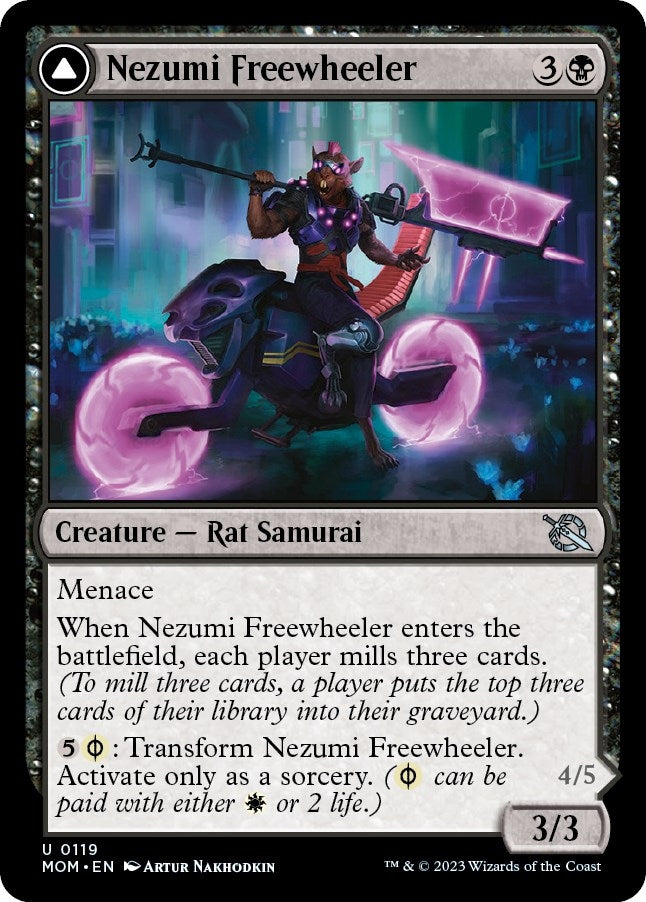 Image for Nezumi Freewheeler (119) (March of the Machine) - Magic: The Gathering