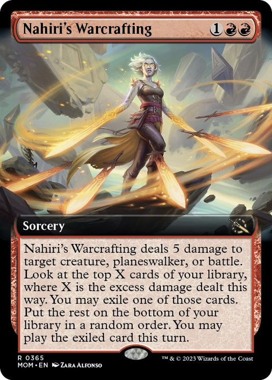 Nahiri's Warcrafting (Extended Art) (365) (March of the Machine)