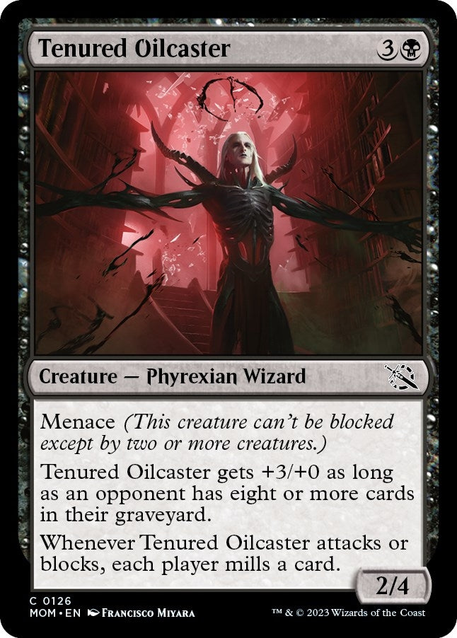 Image for Tenured Oilcaster (126) (March of the Machine) - Magic: The Gathering