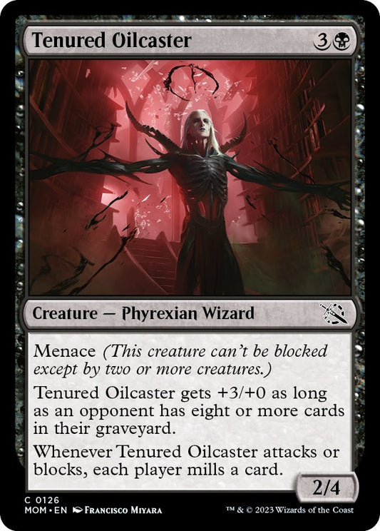Image for Tenured Oilcaster (126) (March of the Machine) - Magic: The Gathering
