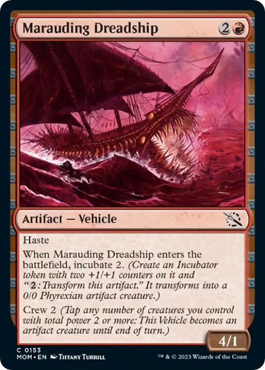 Image for Marauding Dreadship (153) (March of the Machine) - Magic: The Gathering