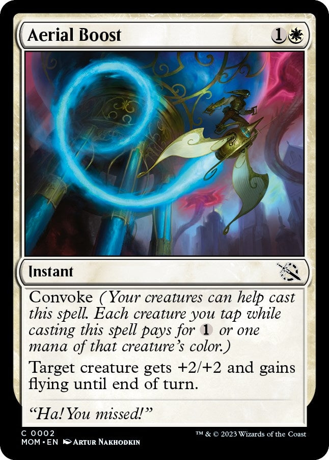 Image for Aerial Boost (2) (March of the Machine) - Magic: The Gathering