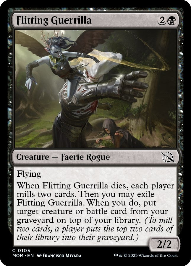 Image for Flitting Guerrilla (105) (March of the Machine) - Magic: The Gathering