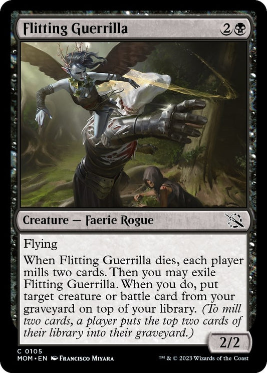 Image for Flitting Guerrilla (105) (March of the Machine) - Magic: The Gathering