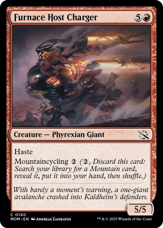 Image for Furnace Host Charger (140) (March of the Machine) - Magic: The Gathering
