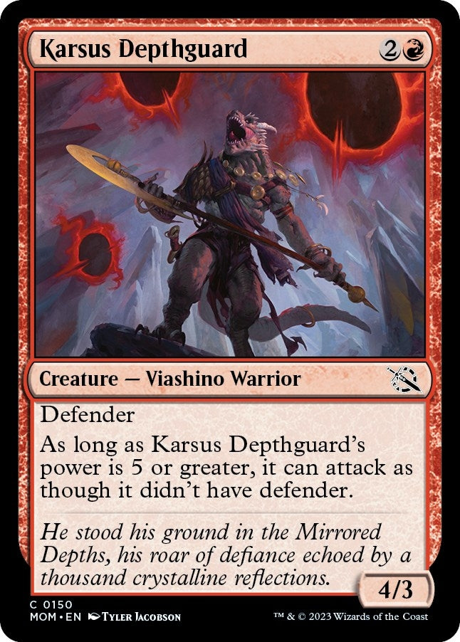 Image for Karsus Depthguard (150) (March of the Machine) - Magic: The Gathering