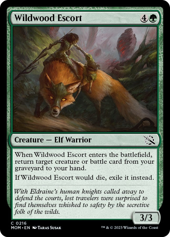 Image for Wildwood Escort (216) (March of the Machine) - Magic: The Gathering