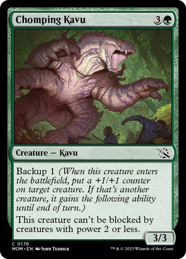 Image for Chomping Kavu (179) (March of the Machine) - Magic: The Gathering