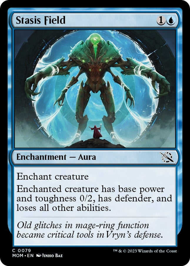 Image for Stasis Field (79) (March of the Machine) - Magic: The Gathering