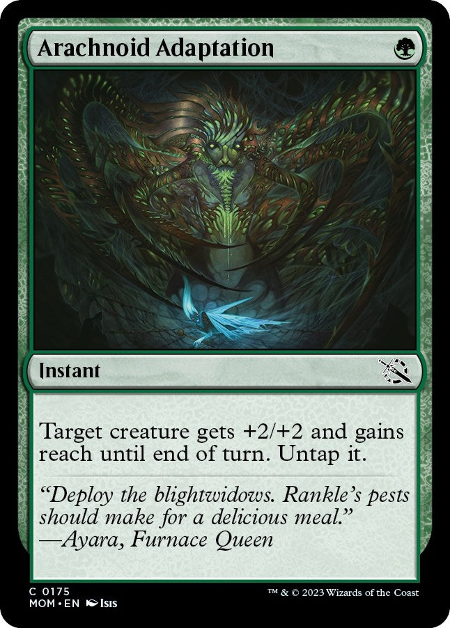Image for Arachnoid Adaptation (175) (March of the Machine) - Magic: The Gathering
