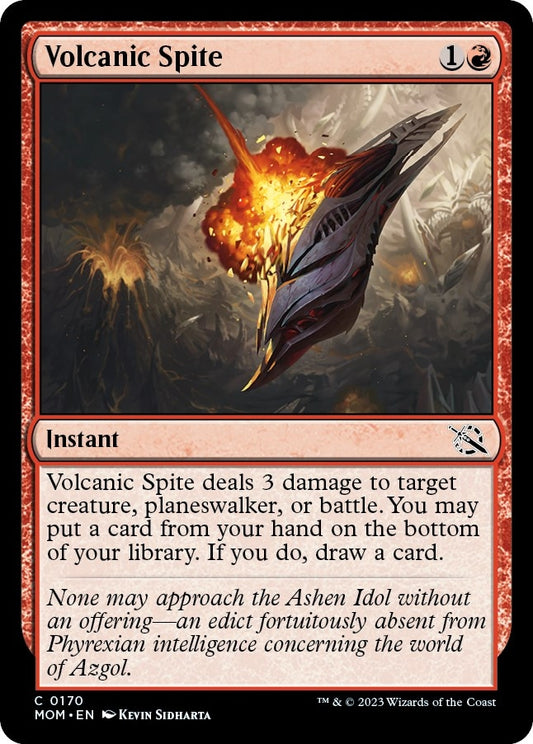 Image for Volcanic Spite (170) (March of the Machine) - Magic: The Gathering