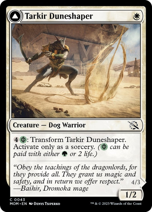 Image for Tarkir Duneshaper (43) (March of the Machine) - Magic: The Gathering