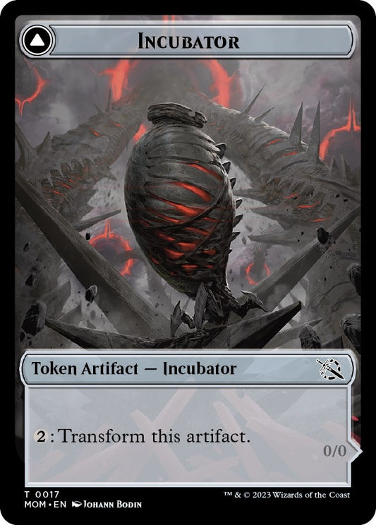 Image for Incubator (0017) // Phyrexian (0017) Double-Sided Token (17) (March of the Machine) - Magic: The Gathering