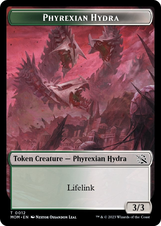 Image for Phyrexian Hydra Token (0012) (12) (March of the Machine) - Magic: The Gathering