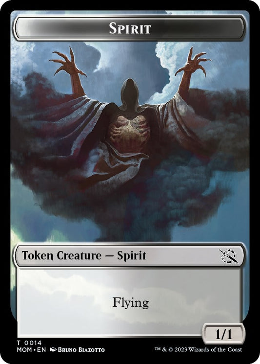Image for Spirit Token (0014) (14) (March of the Machine) - Magic: The Gathering