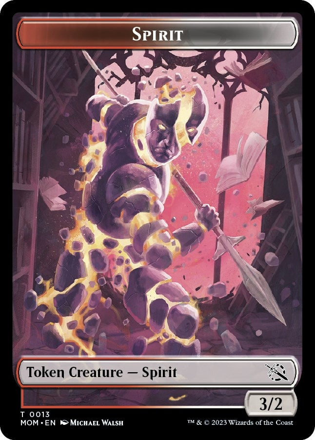 Image for Spirit Token (0013) (13) (March of the Machine) - Magic: The Gathering