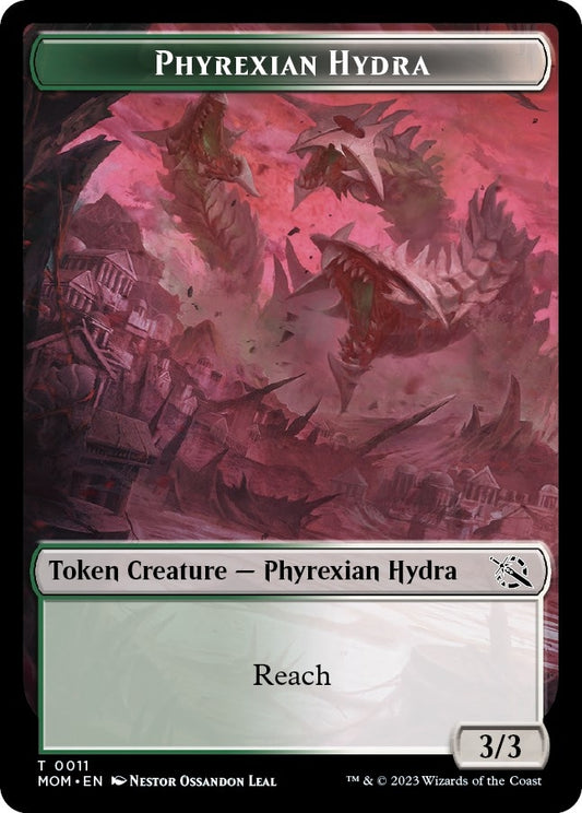 Phyrexian Hydra Token (0011) (11) (March of the Machine)