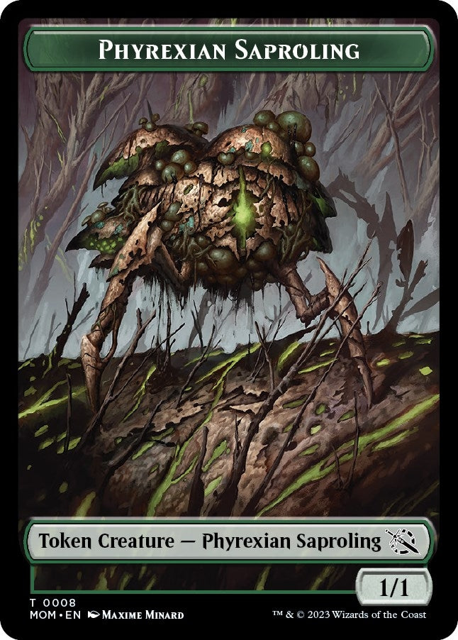 Phyrexian Saproling Token (8) (March of the Machine)