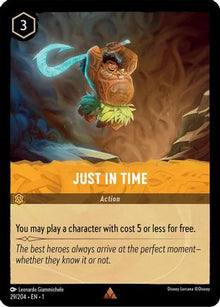 Just in Time (29/204) - The First Chapter Cold Foil