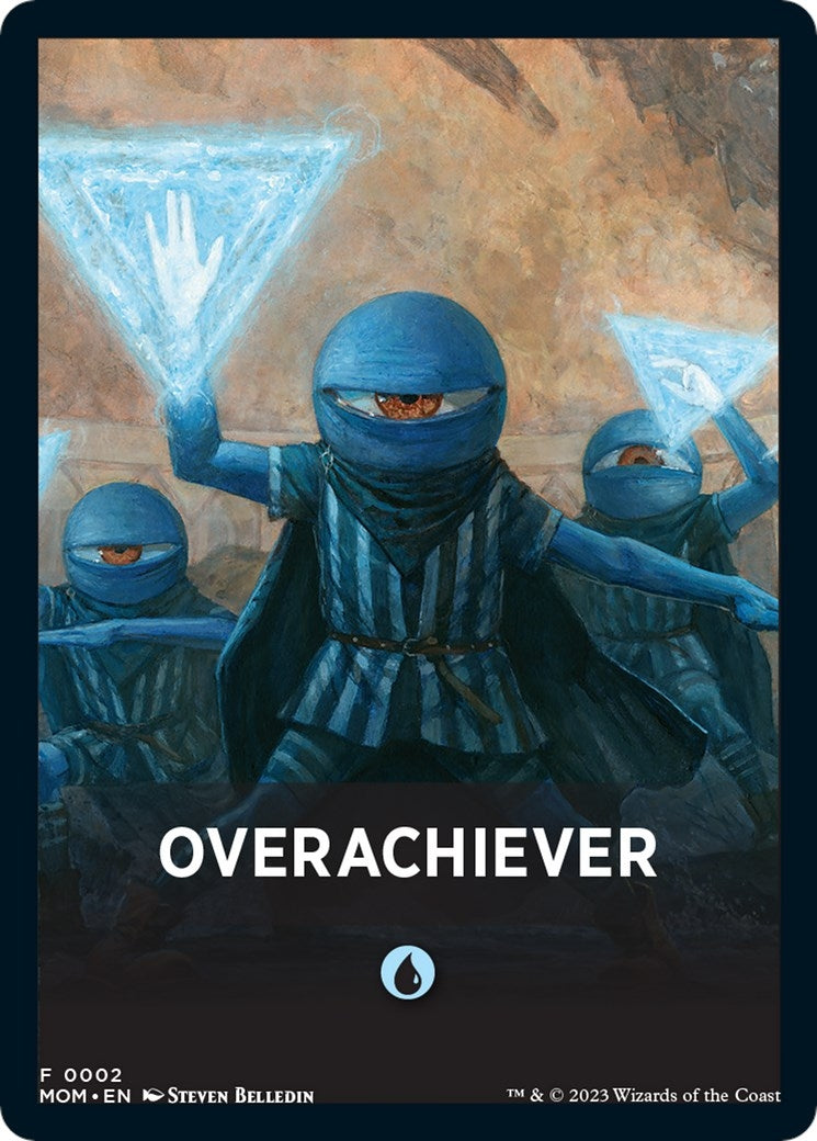 Image for Overachiever Theme Card (2) (March of the Machine) - Magic: The Gathering