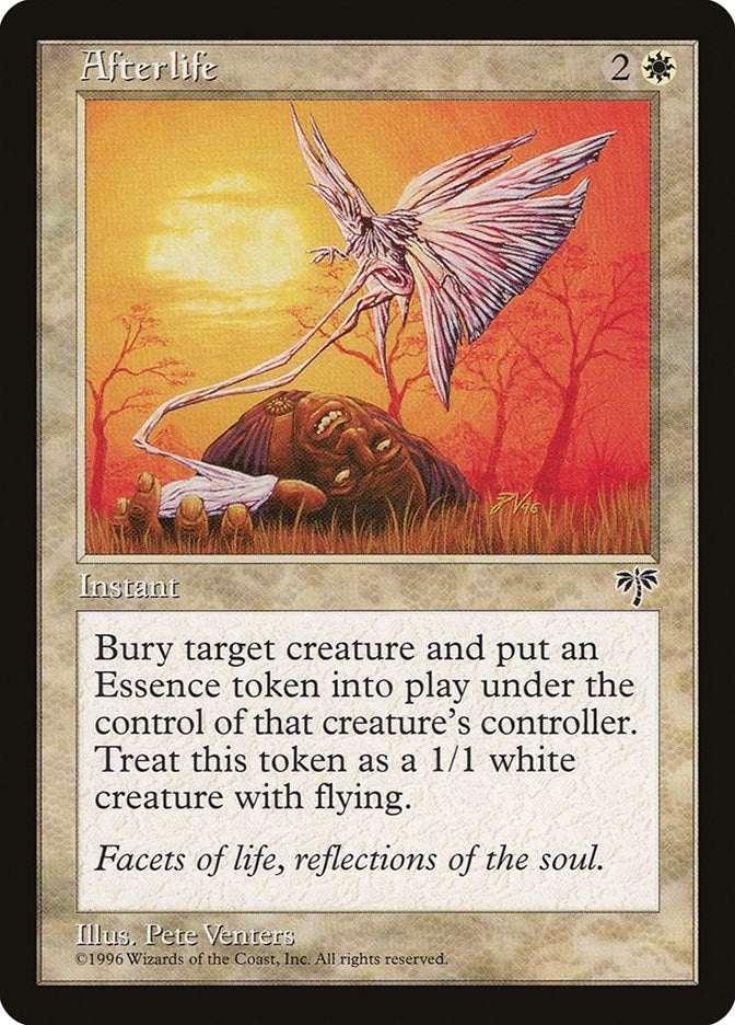 Image for Afterlife (Mirage) - Magic: The Gathering
