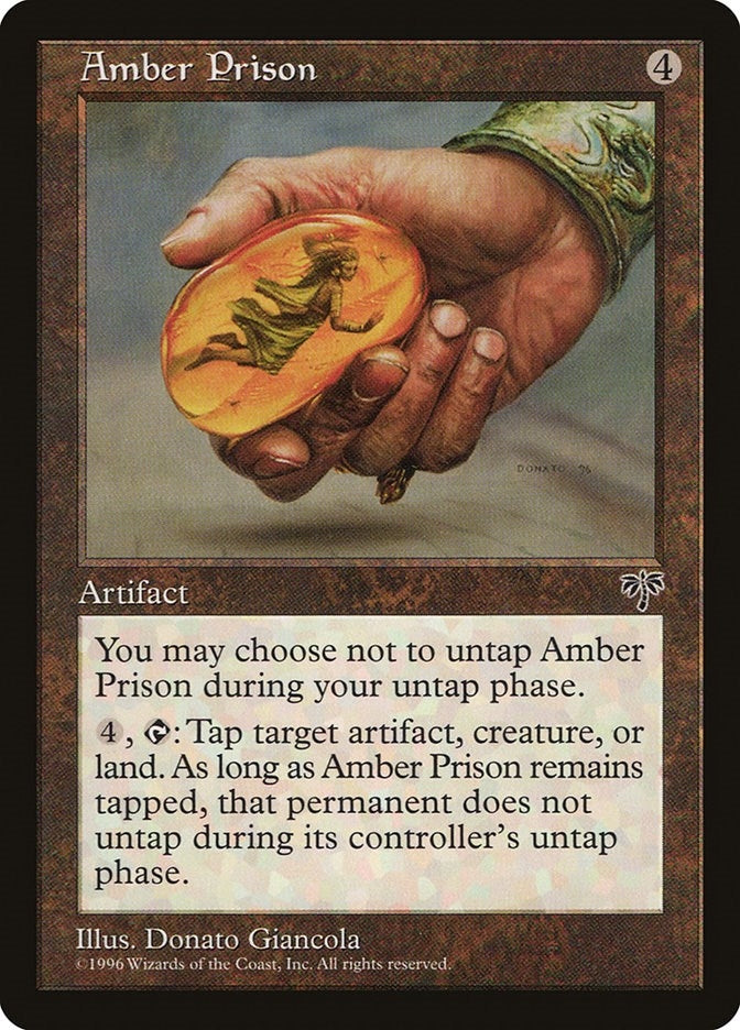 Image for Amber Prison (Mirage) - Magic: The Gathering