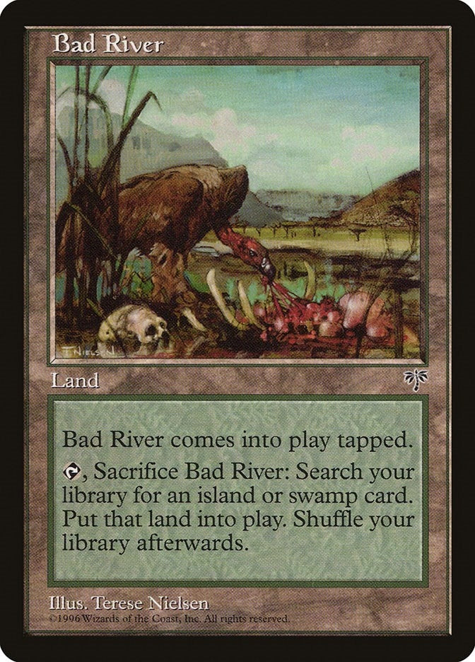 Image for Bad River (Mirage) - Magic: The Gathering
