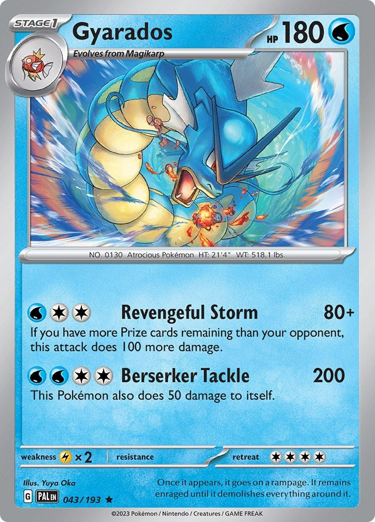 Gyarados (043/193) (SV02: Paldea Evolved)