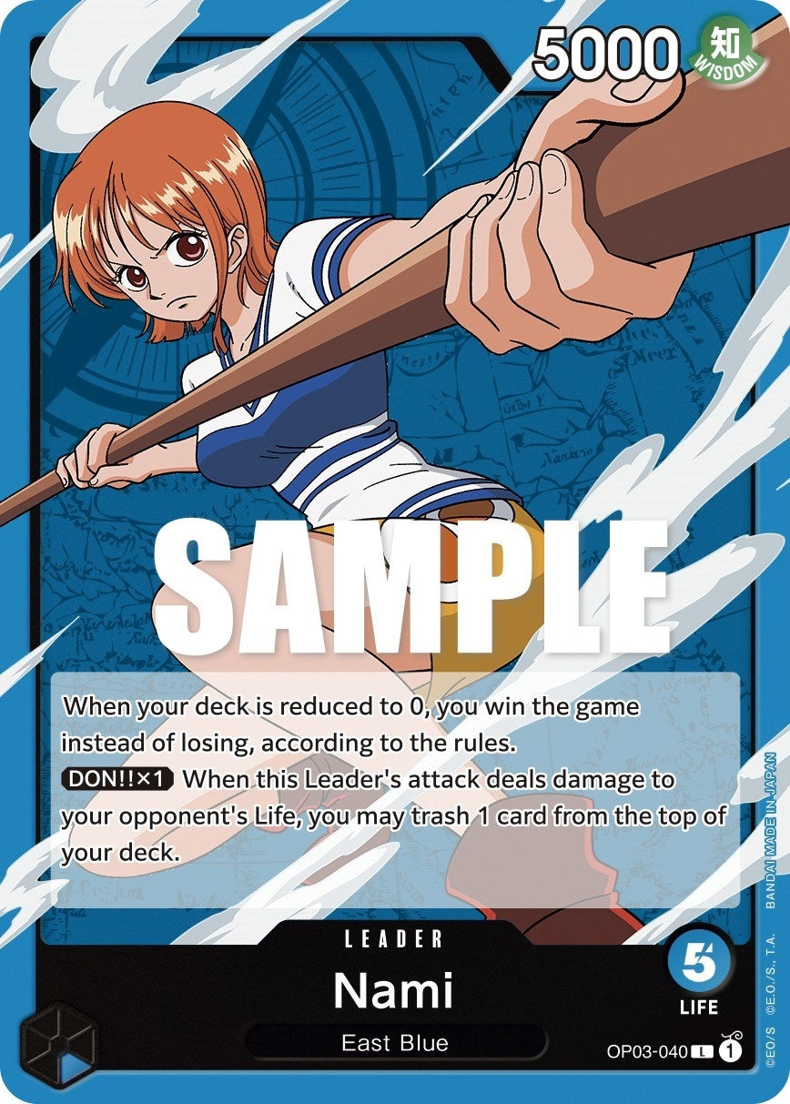 Image for Nami (040) (OP03-040) (Pillars of Strength) - One Piece Card Game