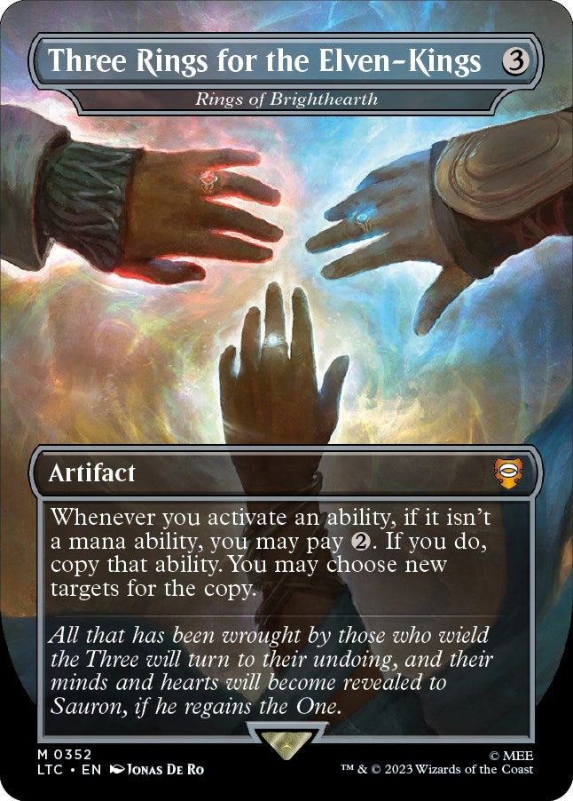 Three Rings for the Elven-Kings - Rings of Brighthearth (352) (The Lord of the Rings: Tales of Middle-earth) (LTC)