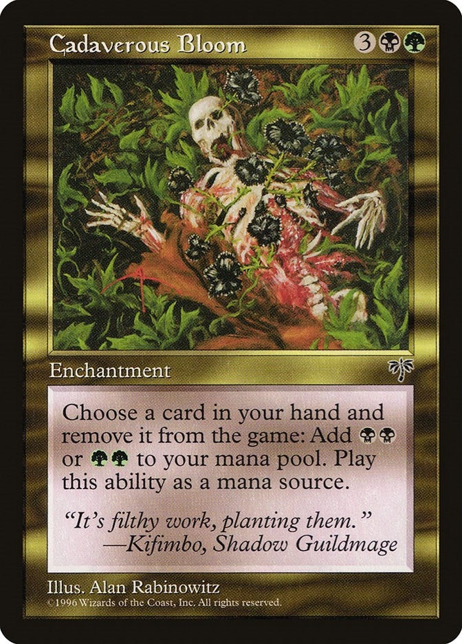 Image for Cadaverous Bloom (Mirage) - Magic: The Gathering