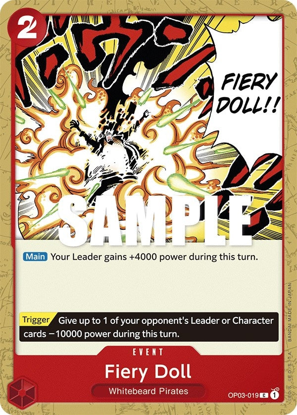 Fiery Doll (OP03-019) (Pillars of Strength)